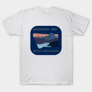 Montana-Rocky Mountain T-Shirt